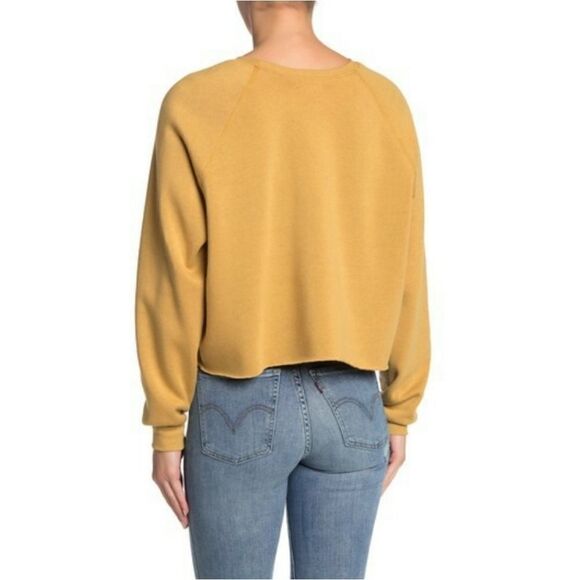 NWT! PST by Project Social T Raw Edge Sweatshirt - Picture 2 of 2